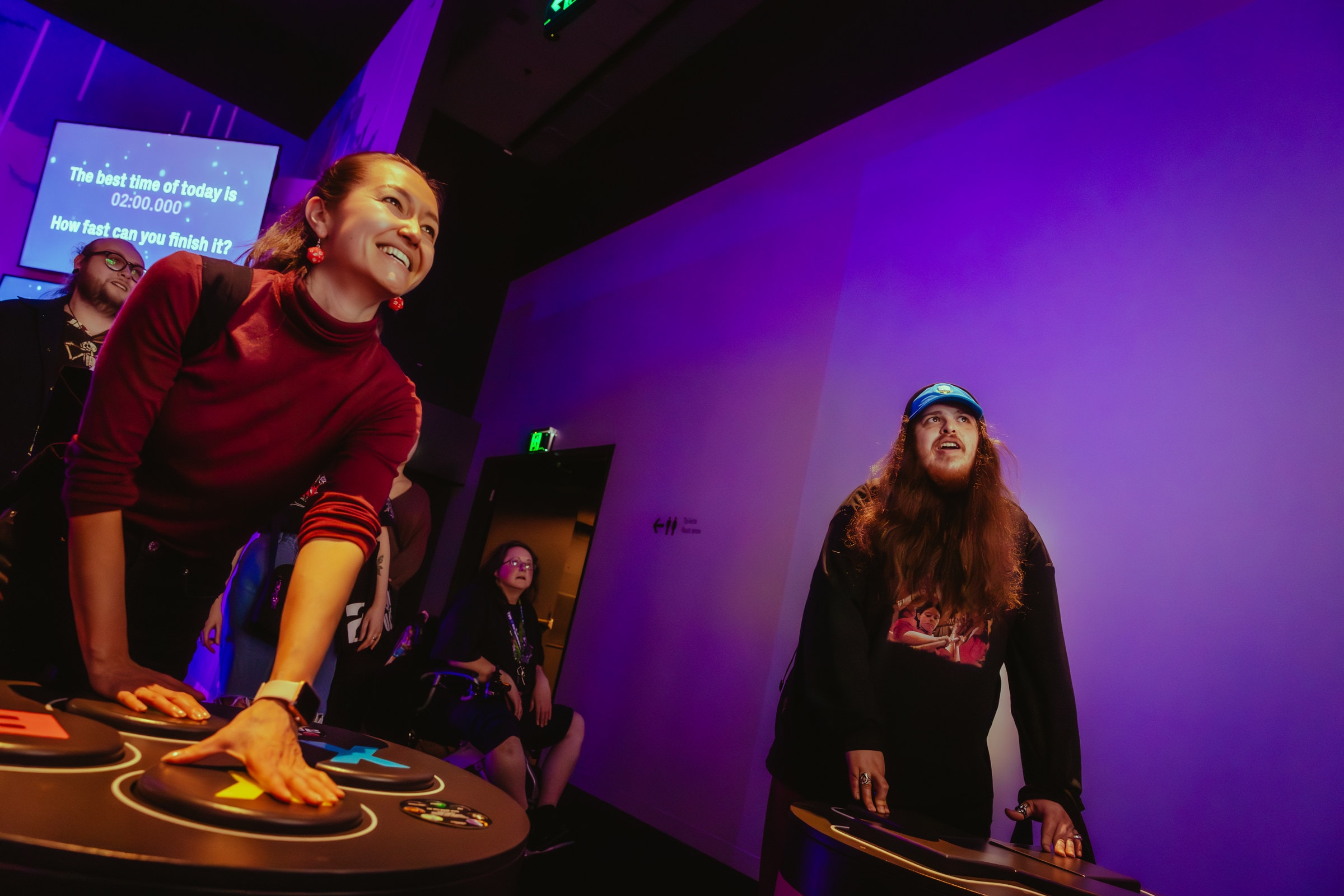 Guests at the Game Worlds player night at ACMI