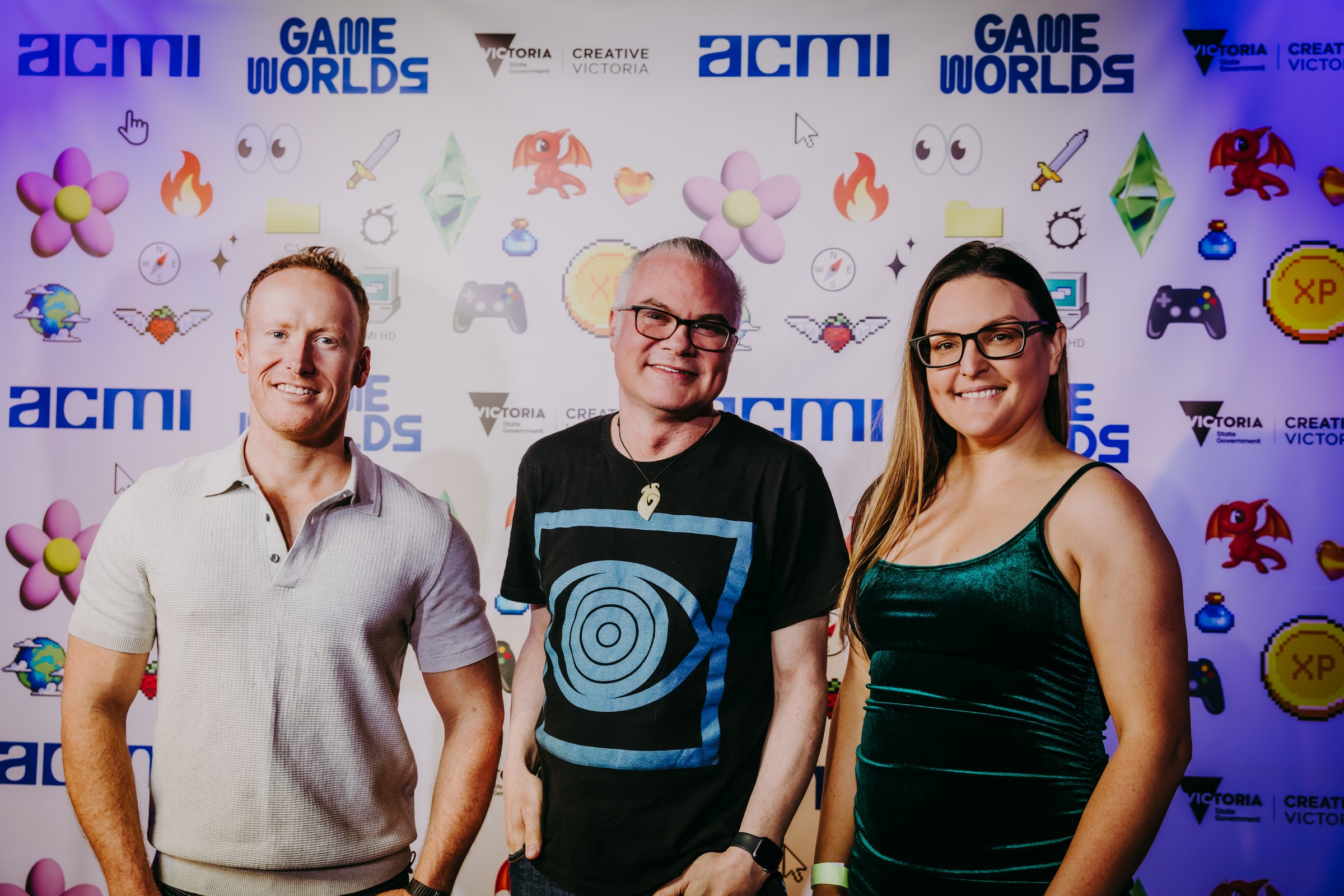 Guests at the Game Worlds player night at ACMI