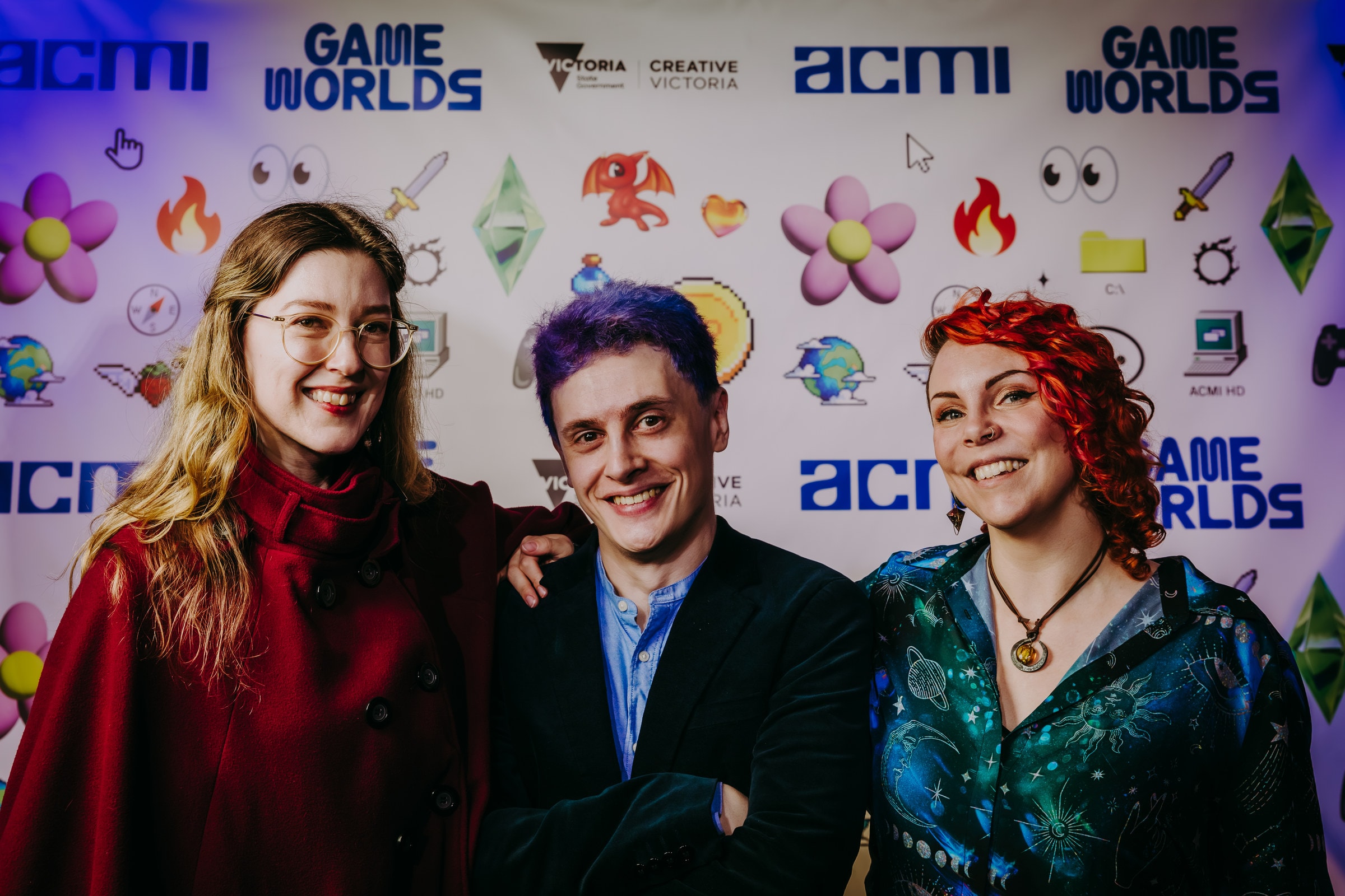 Guests at the Game Worlds player night at ACMI