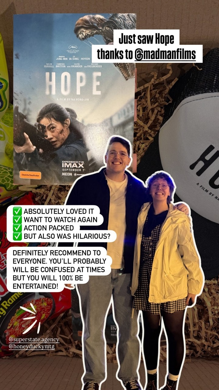 HOPE campaign story shared by @walkrman